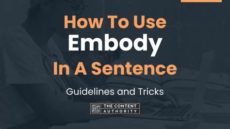 embody in a sentence|meaning of embodying.